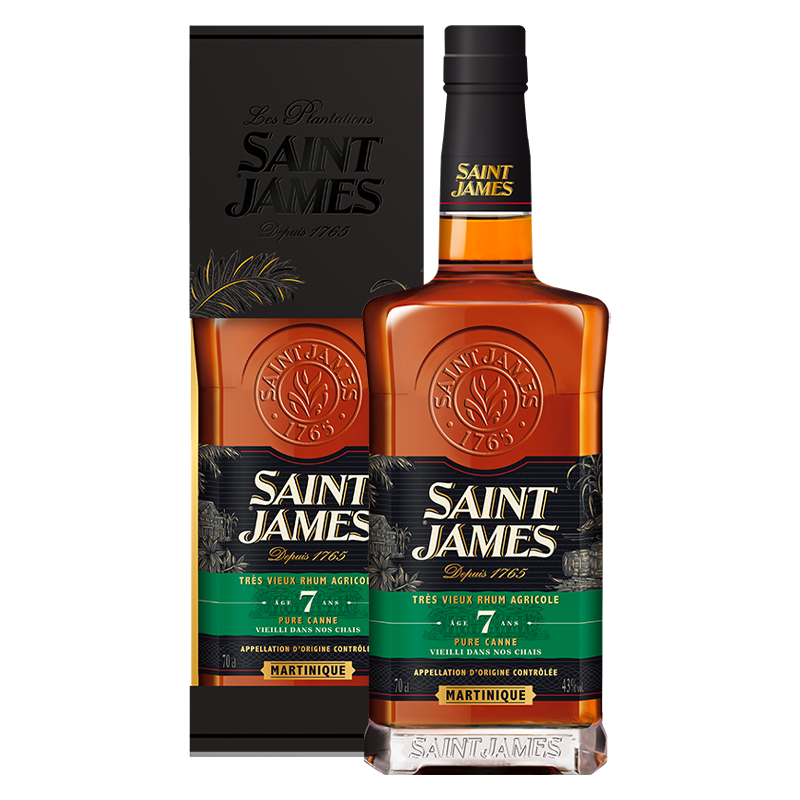 SAINT JAMES Très Vieux Rhum 7 Ans 43%