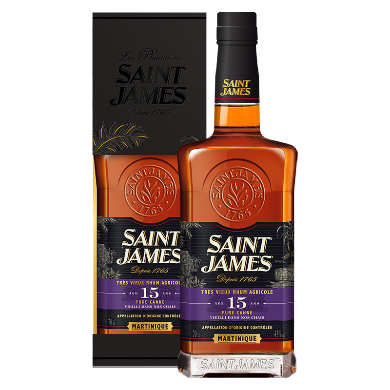 SAINT JAMES Très Vieux Rhum 15 Ans 43%