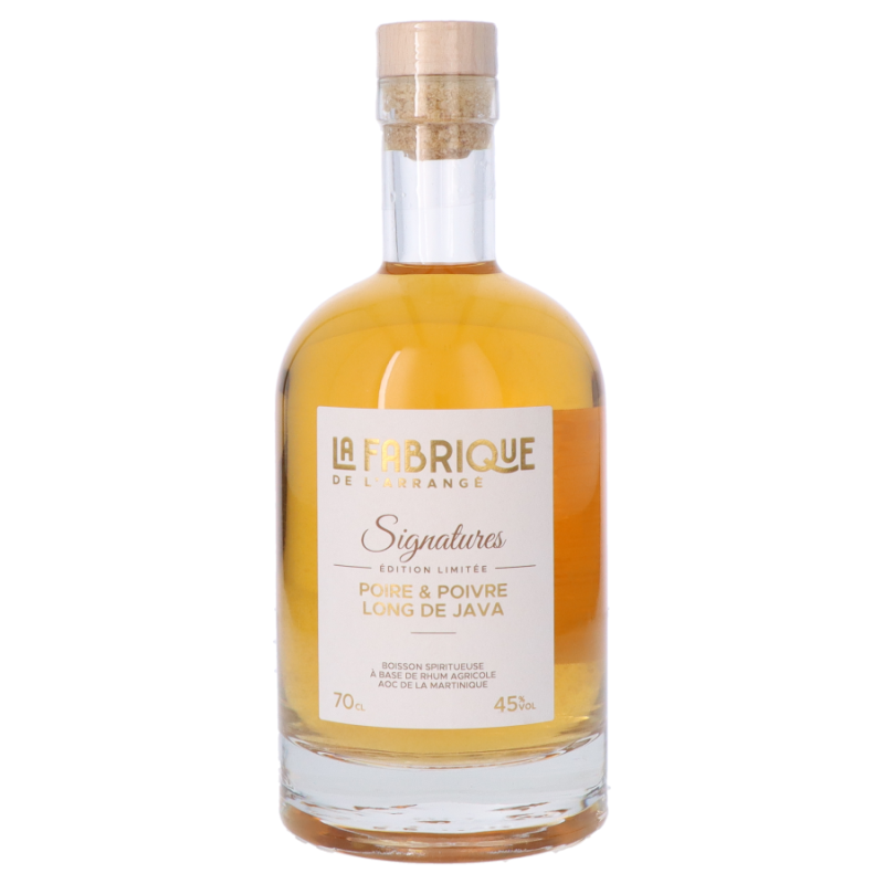 Rhum Arrangé LA FABRIQUE DE L'ARRANGÉ Signatures Poire Poivre