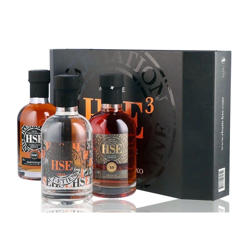 HSE Xo Box, VSOP, Cuvée 2018 3*20cl