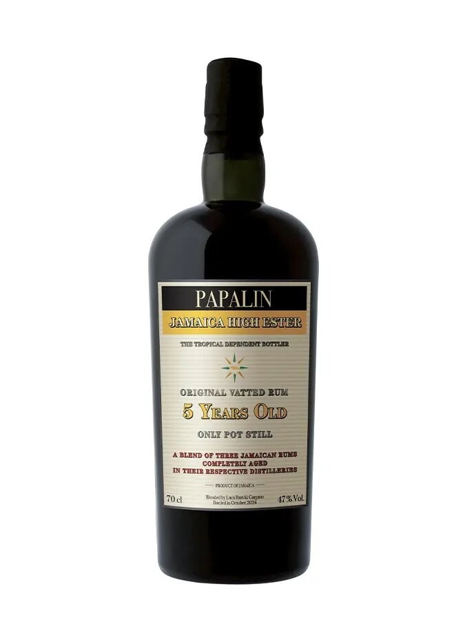 PAPALIN 5 years Jamaica High Ester 47% (With case) PAPALIN 5 years Jamaica High Ester 47% (With case)