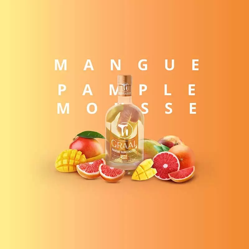 CED Ti Graal Mango Grapefruit Arranged Rum 45.4%