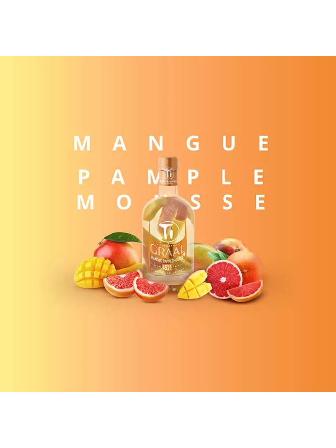 CED Ti Graal Mango Grapefruit Arranged Rum 45.4% CED Ti Graal Mango Grapefruit Arranged Rum 45.4%