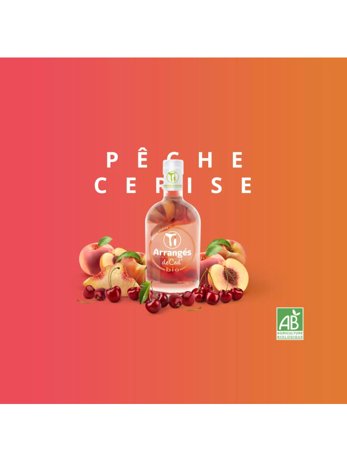 CED Arranged Rum - Organic Peach Cherry 21% CED Arranged Rum - Organic Peach Cherry 21%