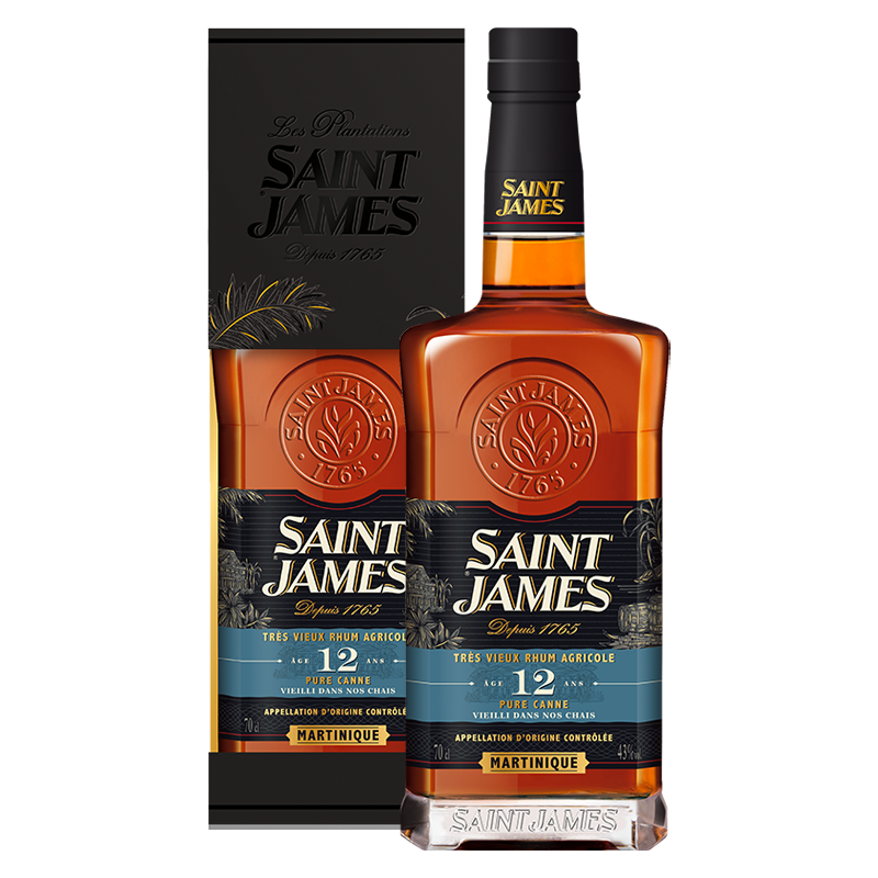 SAINT JAMES Très Vieux Rhum 12 Ans 43%