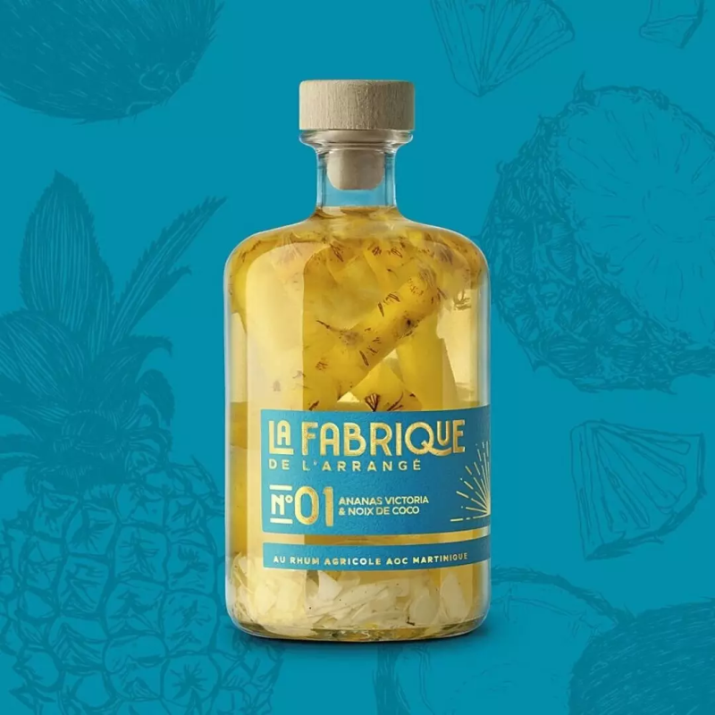 Arranged Rum THE ARRANGED FACTORY N°1 Victoria Pineapple & Coconut 32%