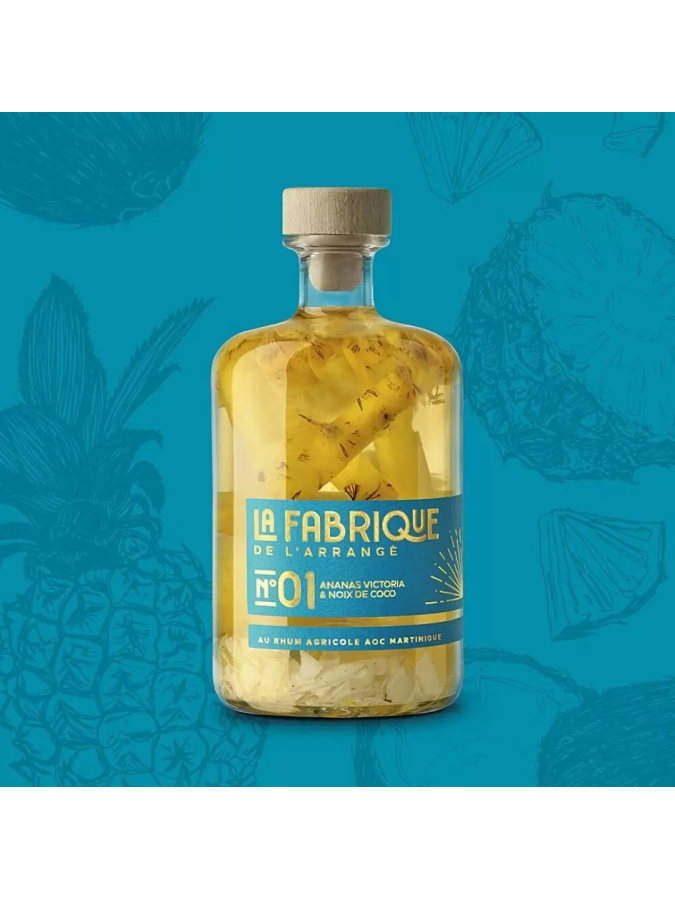 Arranged Rum THE ARRANGED FACTORY N°1 Victoria Pineapple & Coconut 32% Arranged Rum THE ARRANGED FACTORY N°1 Victoria Pineapple & Coconut 32%