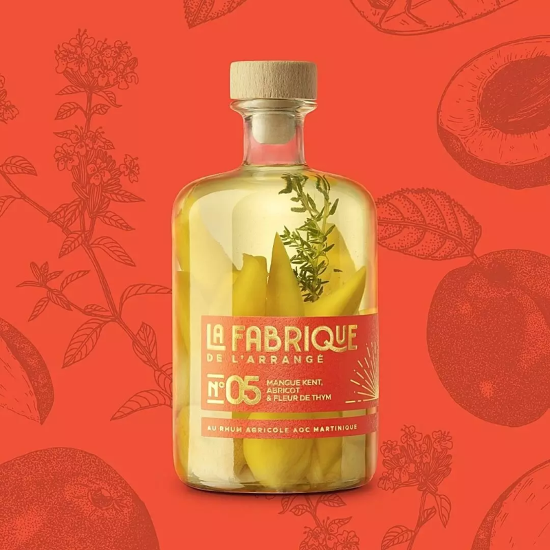Arranged Rum THE ARRANGED FACTORY N°5 Kent Mango, Dried Apricot & Thyme Flower 32%
