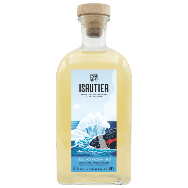 Rhum Arrangé ISAUTIER Océanique Coco Vanille 30% 70cl