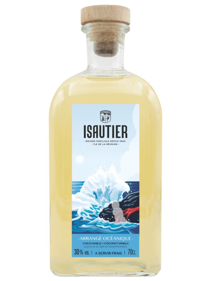 ISAUTIER Oceanic Coconut Vanilla Arranged Rum 30% 70cl ISAUTIER Oceanic Coconut Vanilla Arranged Rum 30% 70cl