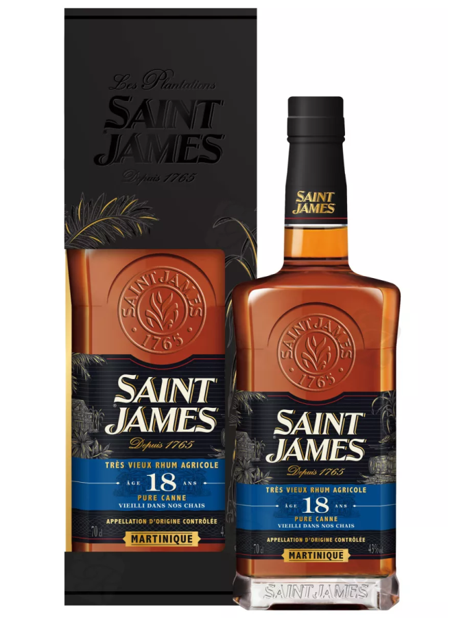 SAINT JAMES Very Old Rum 18 Years 43%