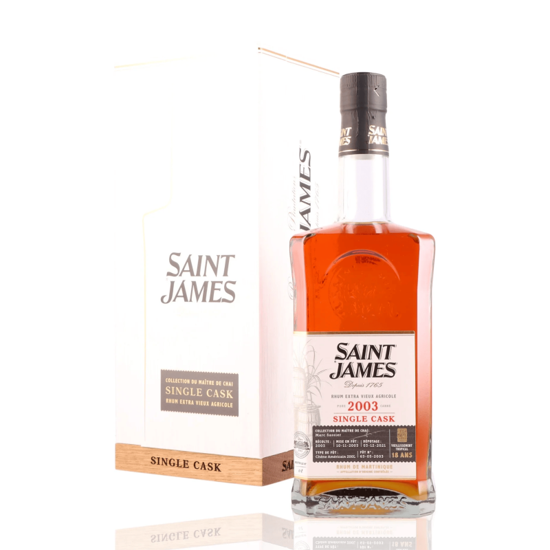 SAINT JAMES Single Cask 2003 Box 42.30%