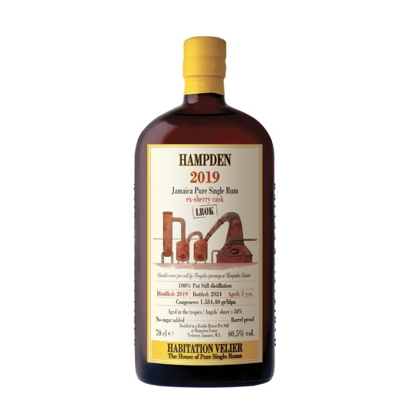 HAMPDEN 2019 LROK Ex-Sherry Habitation Velier 60.50%