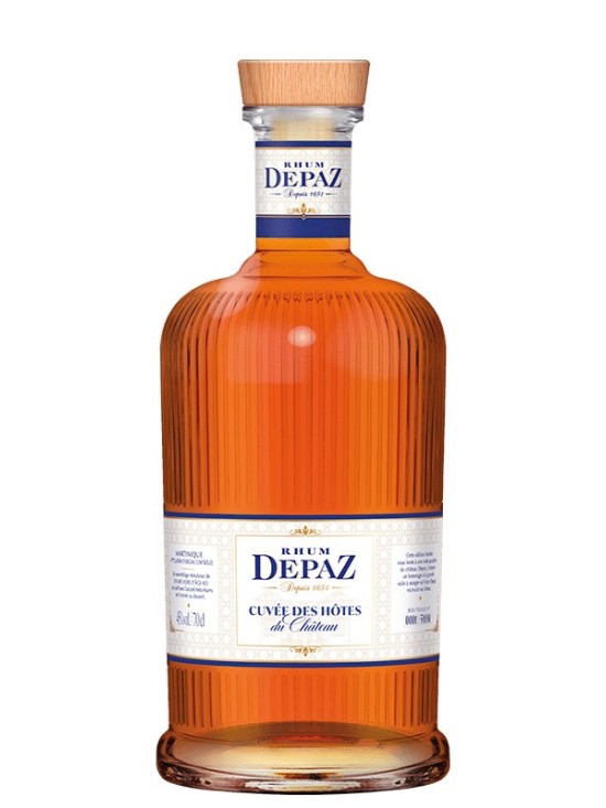 DEPAZ Rhum Cuvée des Hôtes du Château 45% DEPAZ Rhum Cuvée des Hôtes du Château 45%