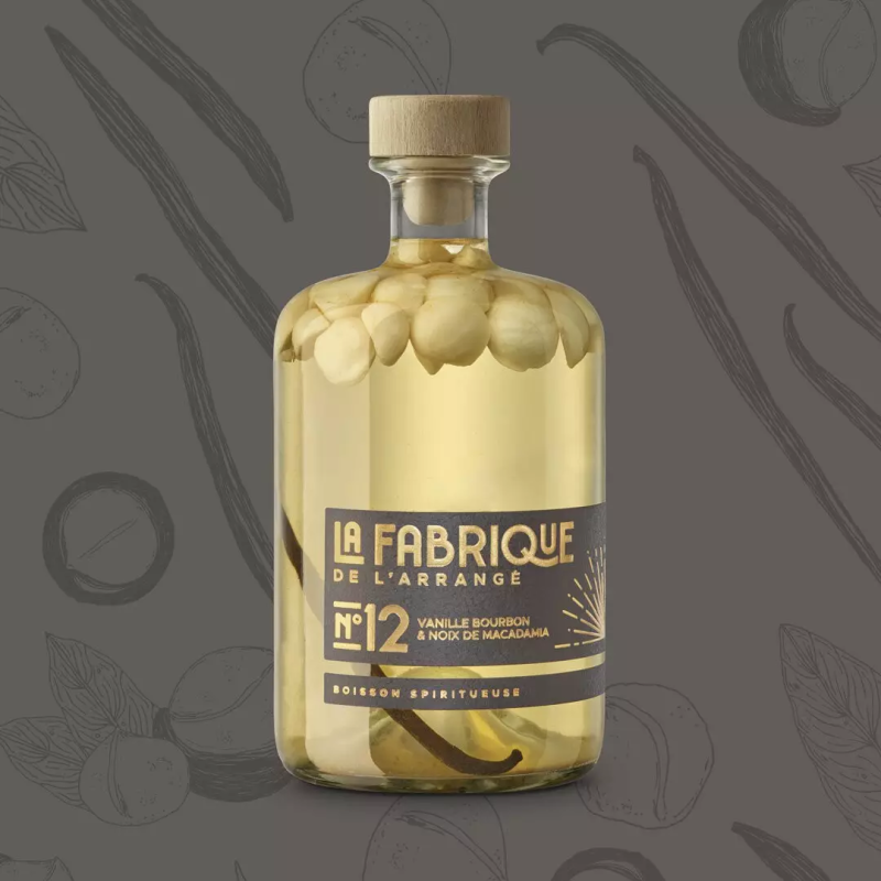 Arranged Rum THE ARRANGEMENT FACTORY N°12 Bourbon Vanilla & Macadamia Nuts 31%