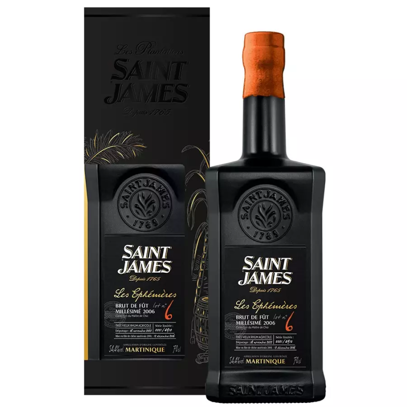 SAINT JAMES Les Éphémères n°6 Cask Strength 54.40%