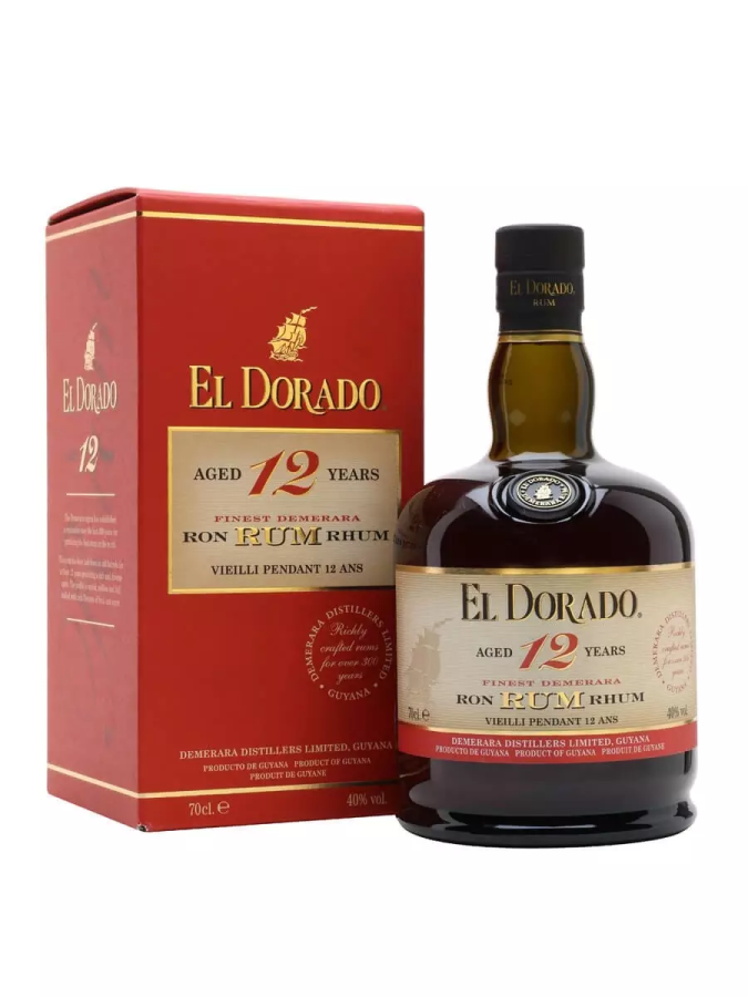 EL DORADO 12 years 40% EL DORADO 12 years 40%