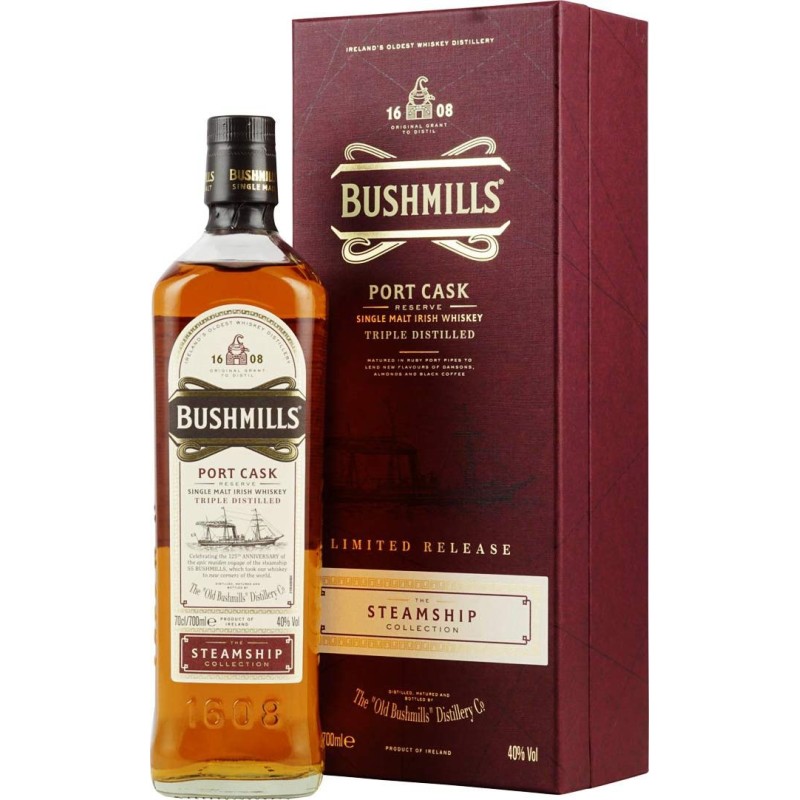 BUSHMILLS Port Cask Steamship 40%