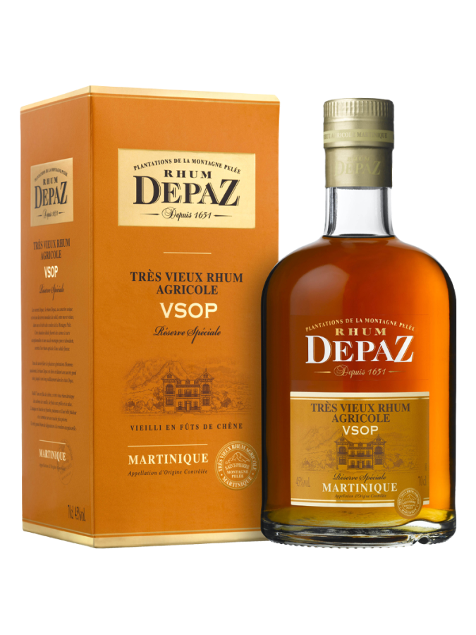 DEPAZ Vsop Special Reserve 7 Years 45% DEPAZ Vsop Special Reserve 7 Years 45%