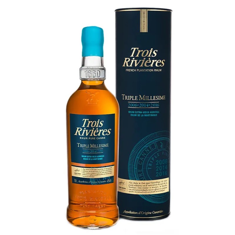 TROIS RIVIERES Triple Vintage (2006-2014-2016) 42%