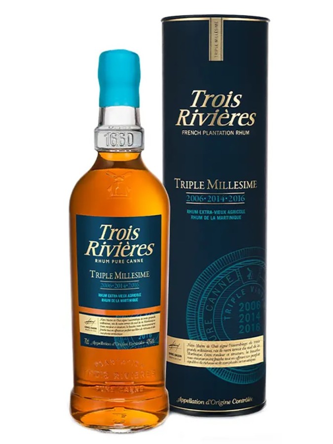 TROIS RIVIERES Triple Vintage (2006-2014-2016) 42% TROIS RIVIERES Triple Vintage (2006-2014-2016) 42%
